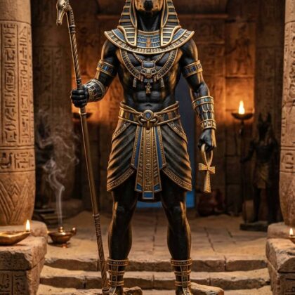💀 Figura de Anubis ⚰️