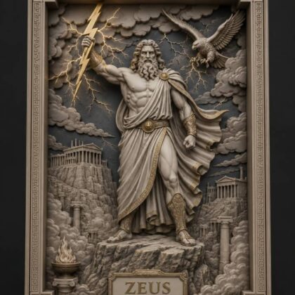 ☁️ Cuadro de Zeus ⚡