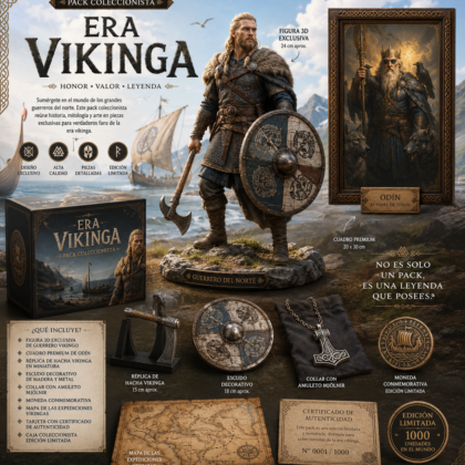 🐺Pack Coleccionista Era Vikinga🪓