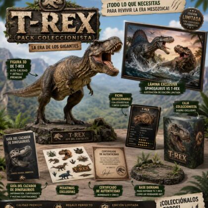 🦖 Pack Coleccionista Mundo Jurásico🦕