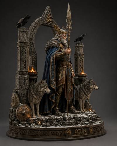 🧙♂️ Figura de Odín 🪖 - Imagen 2