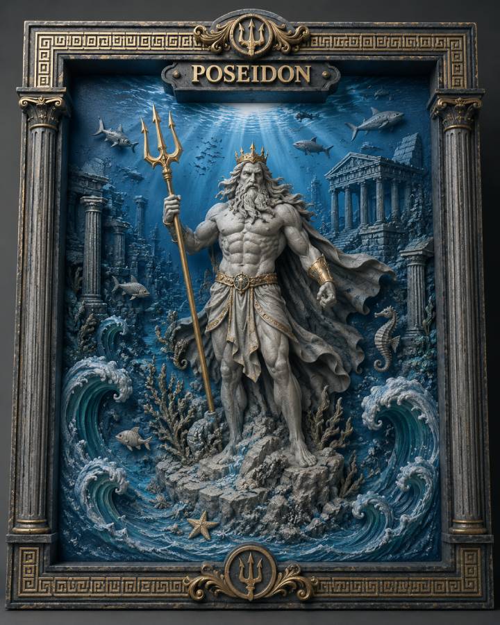 💧Cuadro de Poseidón 🌊