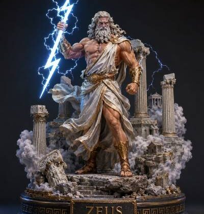 ☁️ Figura de Zeus ⚡