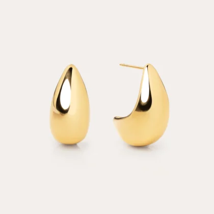 PENDIENTES DE GOTA BAÑADOS EN ORO